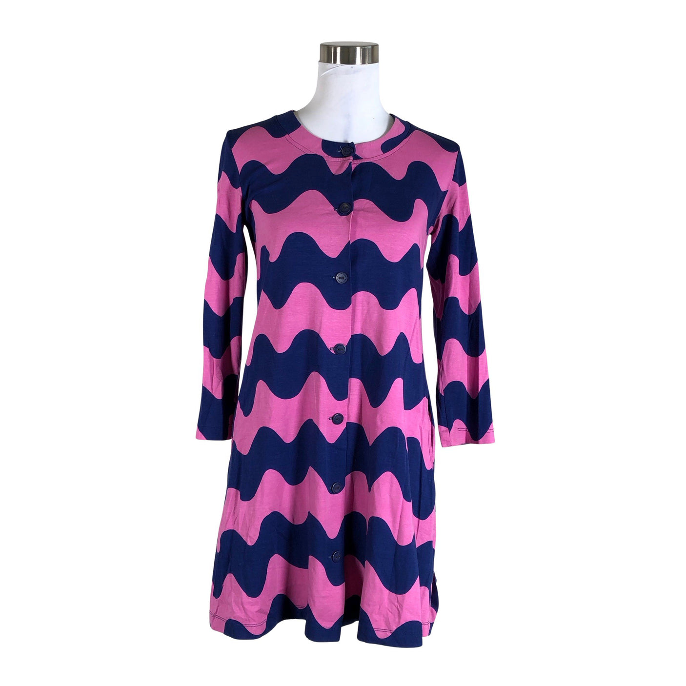 Unisex Marimekko - Trikotaažist kleit, suurus 34 - Sinine (1)