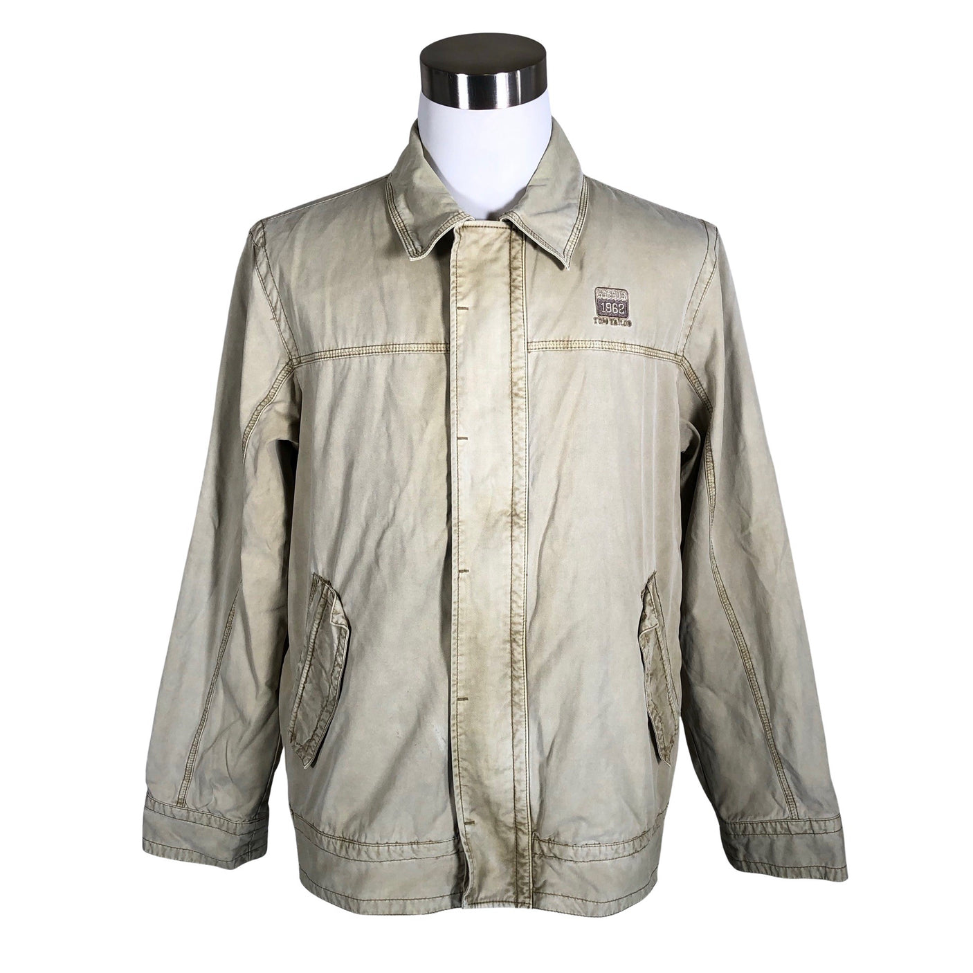 Unisex Tom Tailor - Jope, suurus L - Roheline (1)