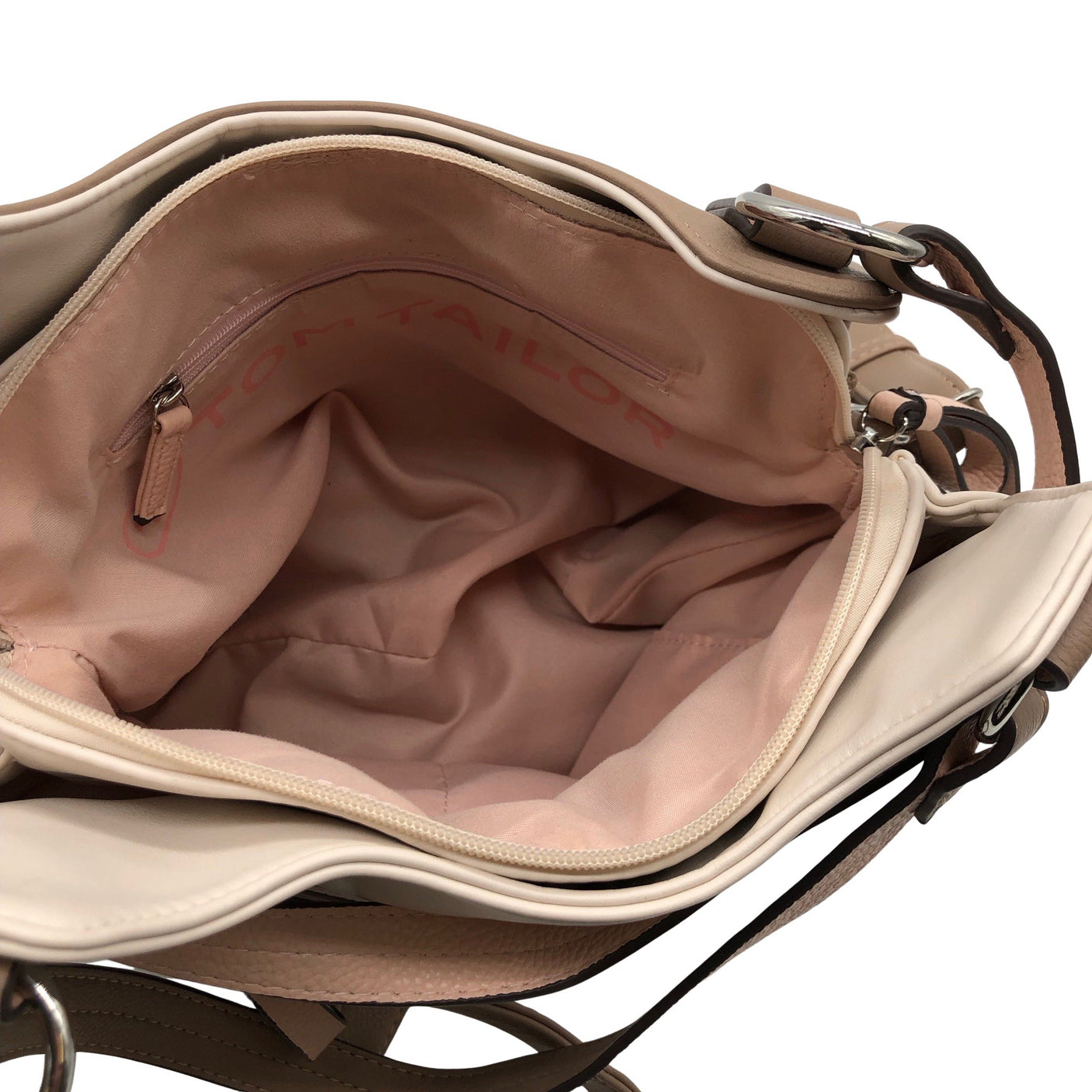 Unisex Tom Tailor - Käekott, suurus Midi - Beige (3)