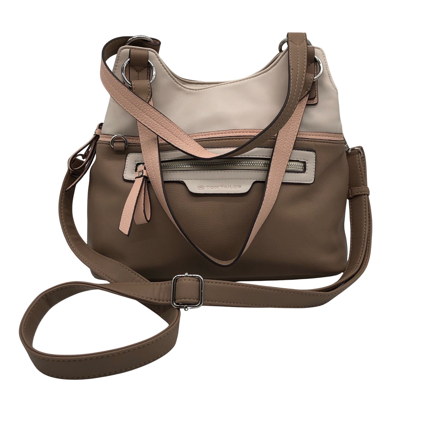 Unisex Tom Tailor - Käekott, suurus Midi - Beige (1)