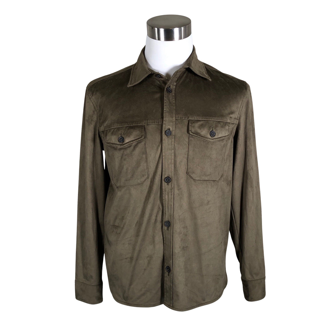 Unisex Doppelgänger - Flanellsärk, suurus XS - Roheline (1)