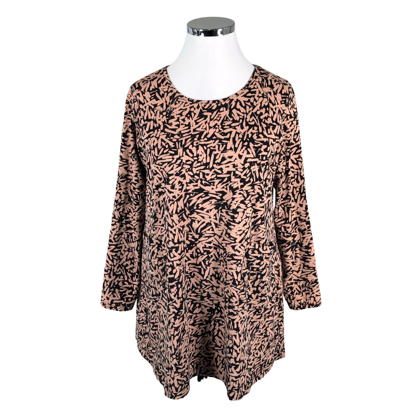 Unisex NOSH - Trikotaažist tuunika, suurus 46 - Pruun (1)