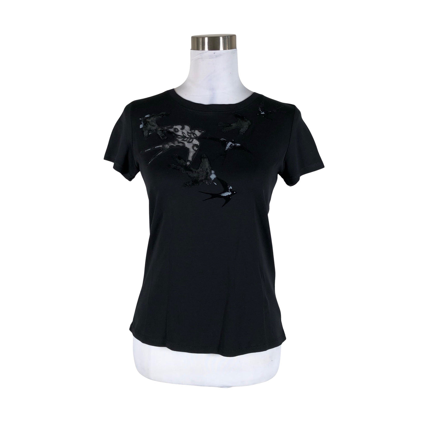 Unisex Marc Cain - T-särk, suurus 34 - Must (1)