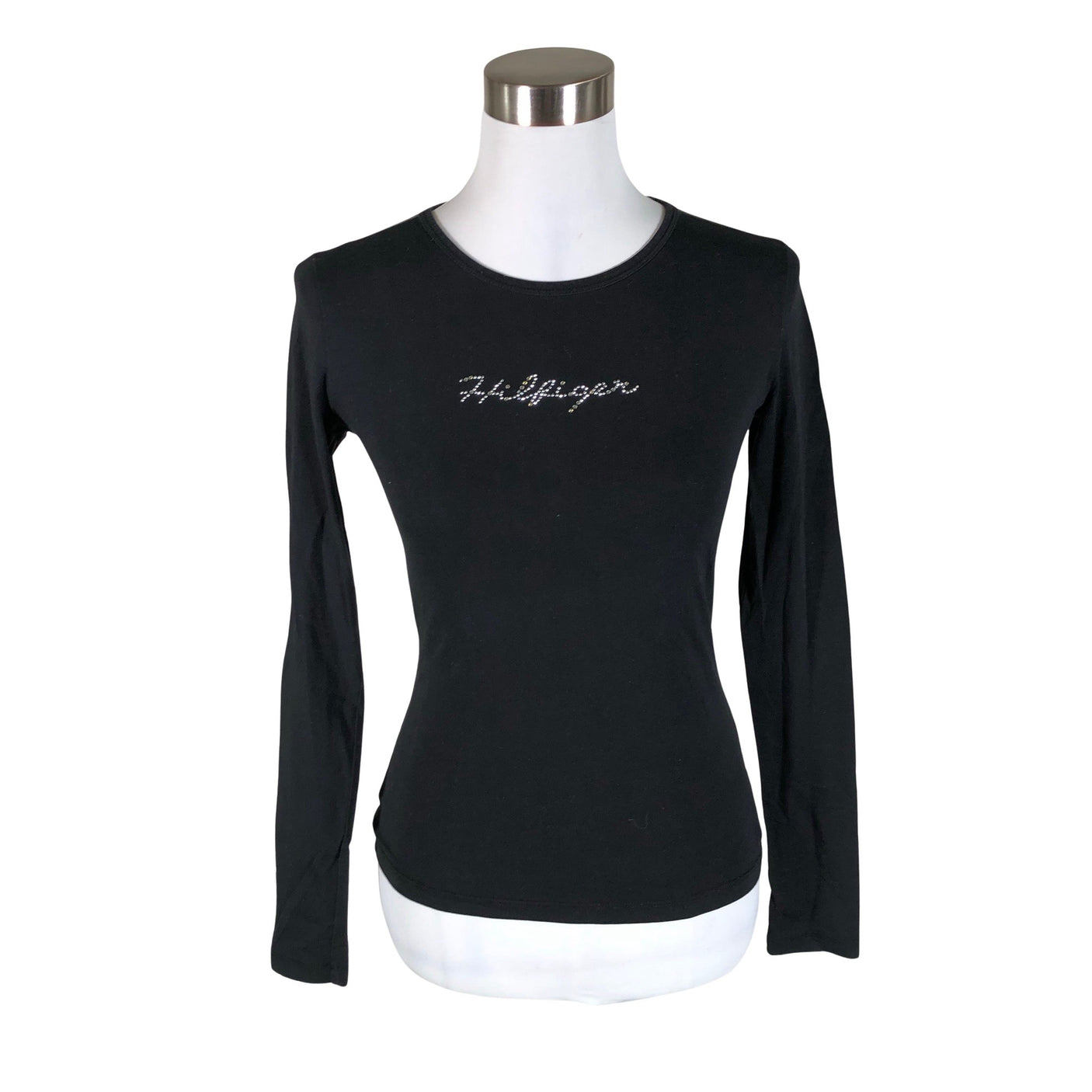 Unisex Tommy Hilfiger - Trikotaažist pluus, suurus 36 - Must (1)