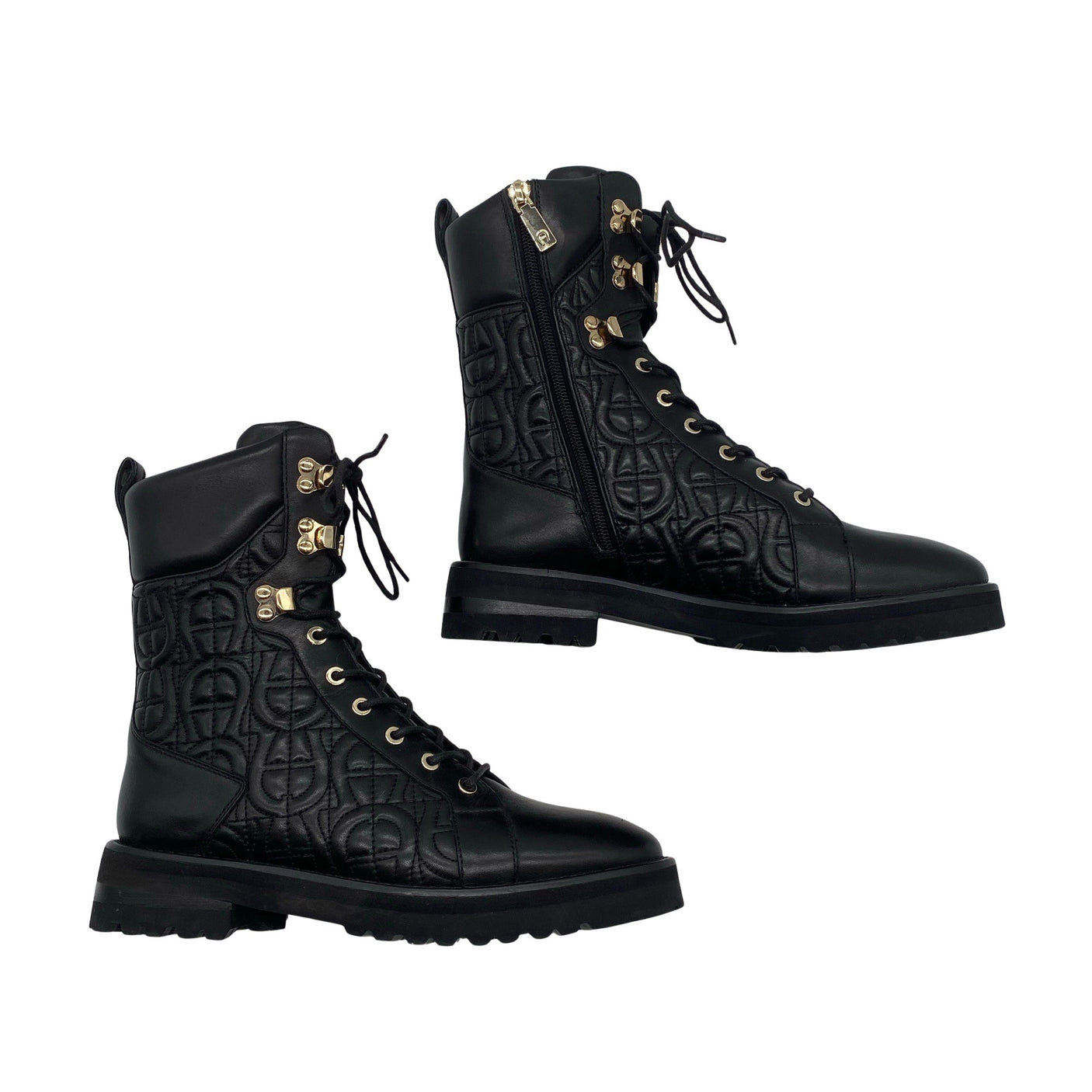 Unisex Aigner - Poolsaapad, suurus 38 - Must (1)