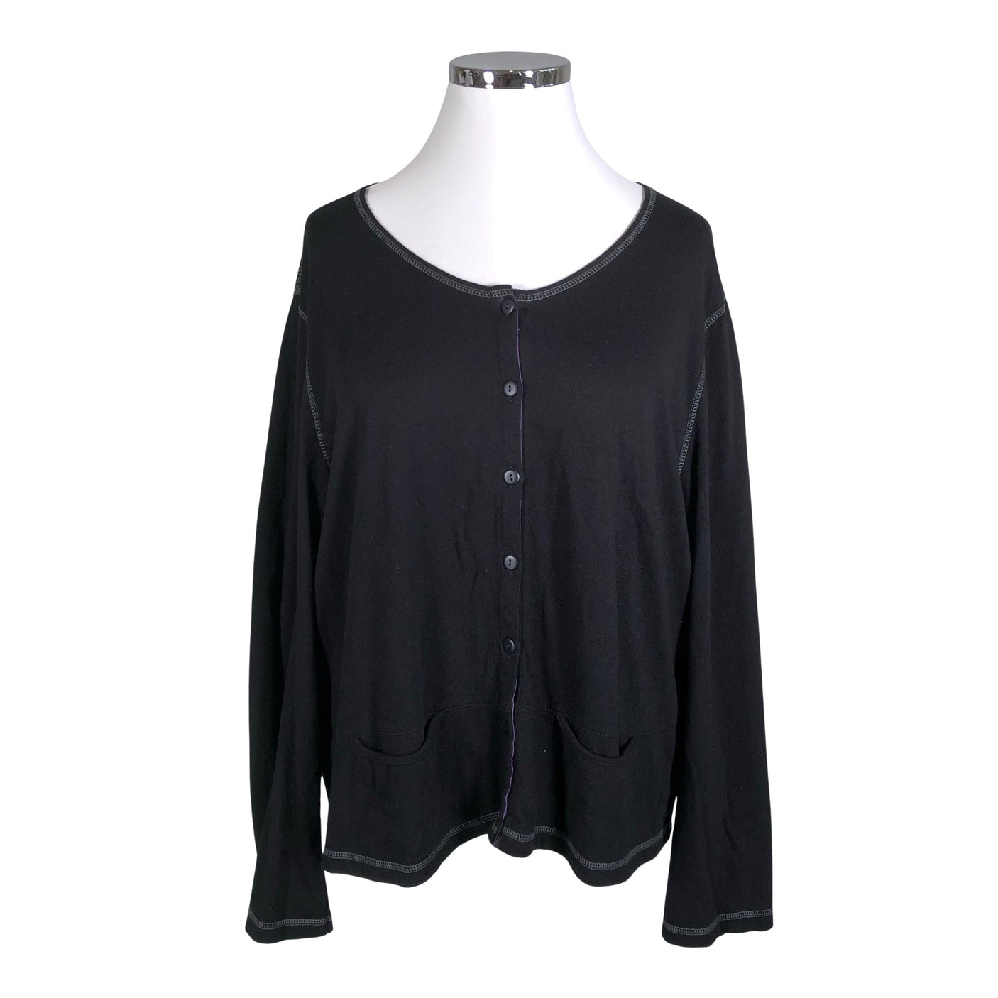 Unisex Gudrun Sjöden - Kardigan, suurus 44 - Must (1)
