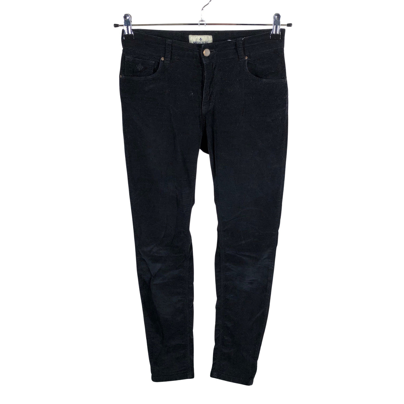 Unisex Morris - Sametpüksid, suurus W27 - Must (1)