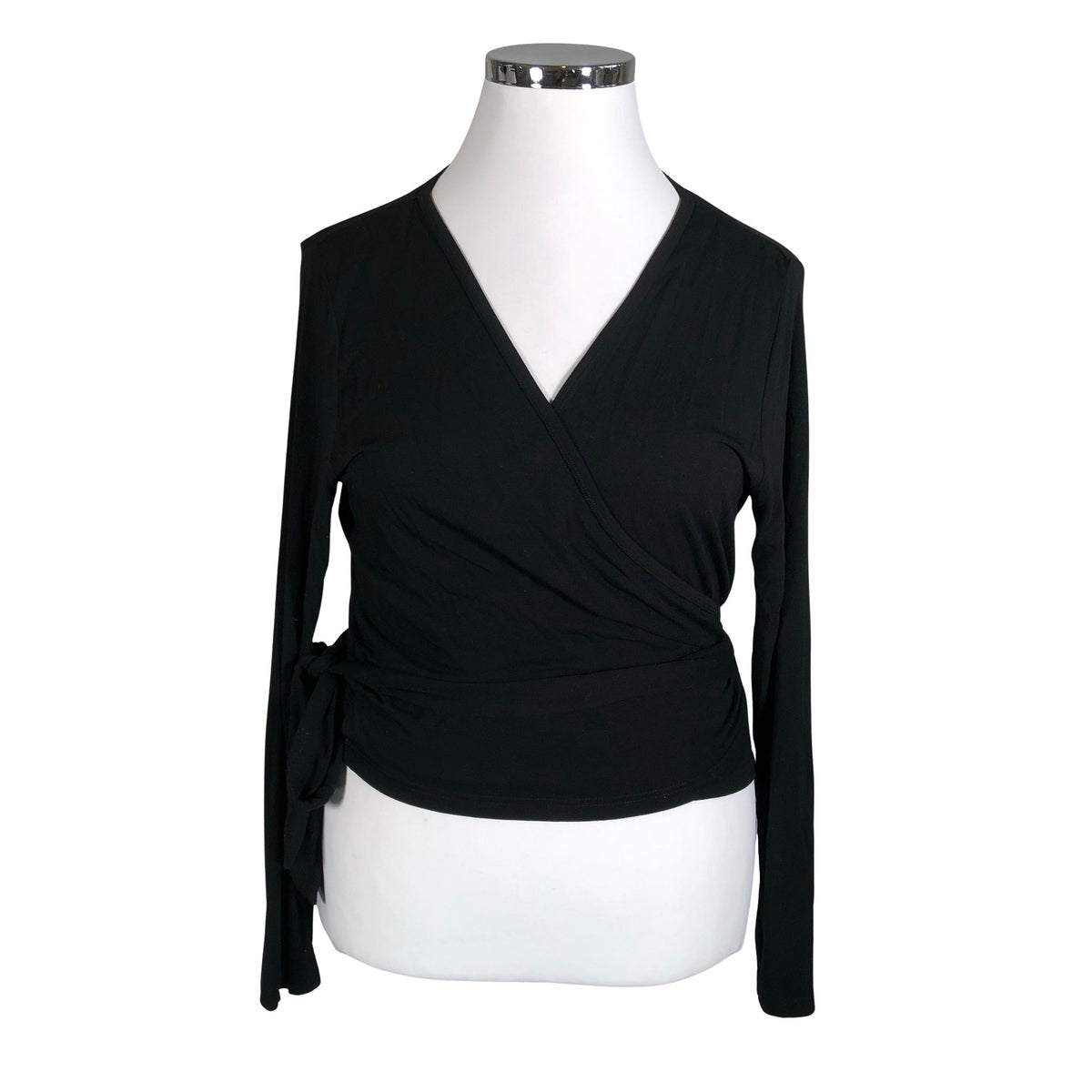Unisex Kaiko - Trikotaažist pluus, suurus 42 - Must (1)