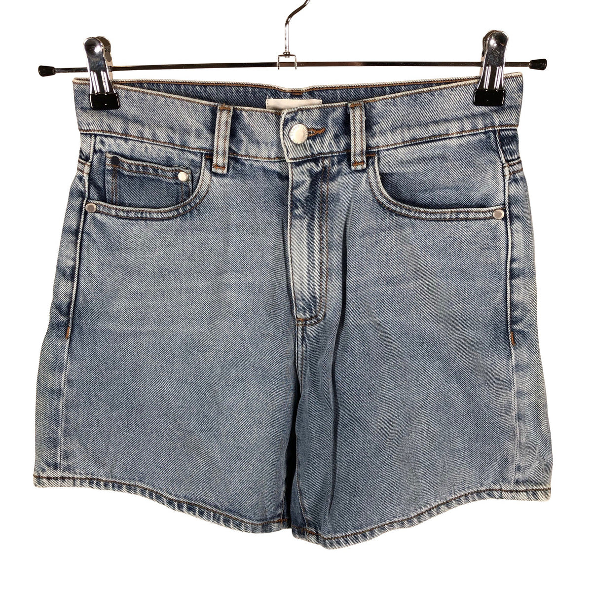 Unisex Armedangels - Teksast lühikesed püksid, suurus W26 - Sinine (1)