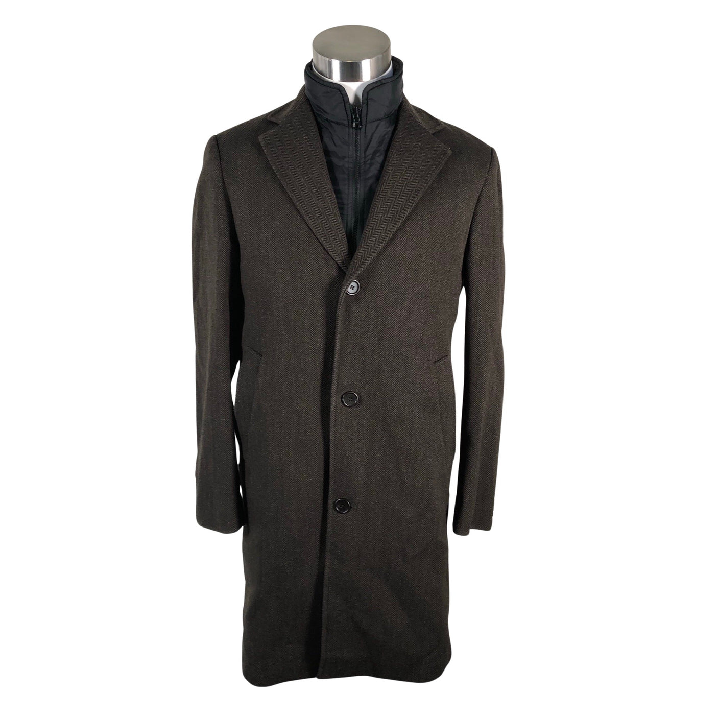 Unisex Gant - Villane mantel, suurus M - Pruun (1)
