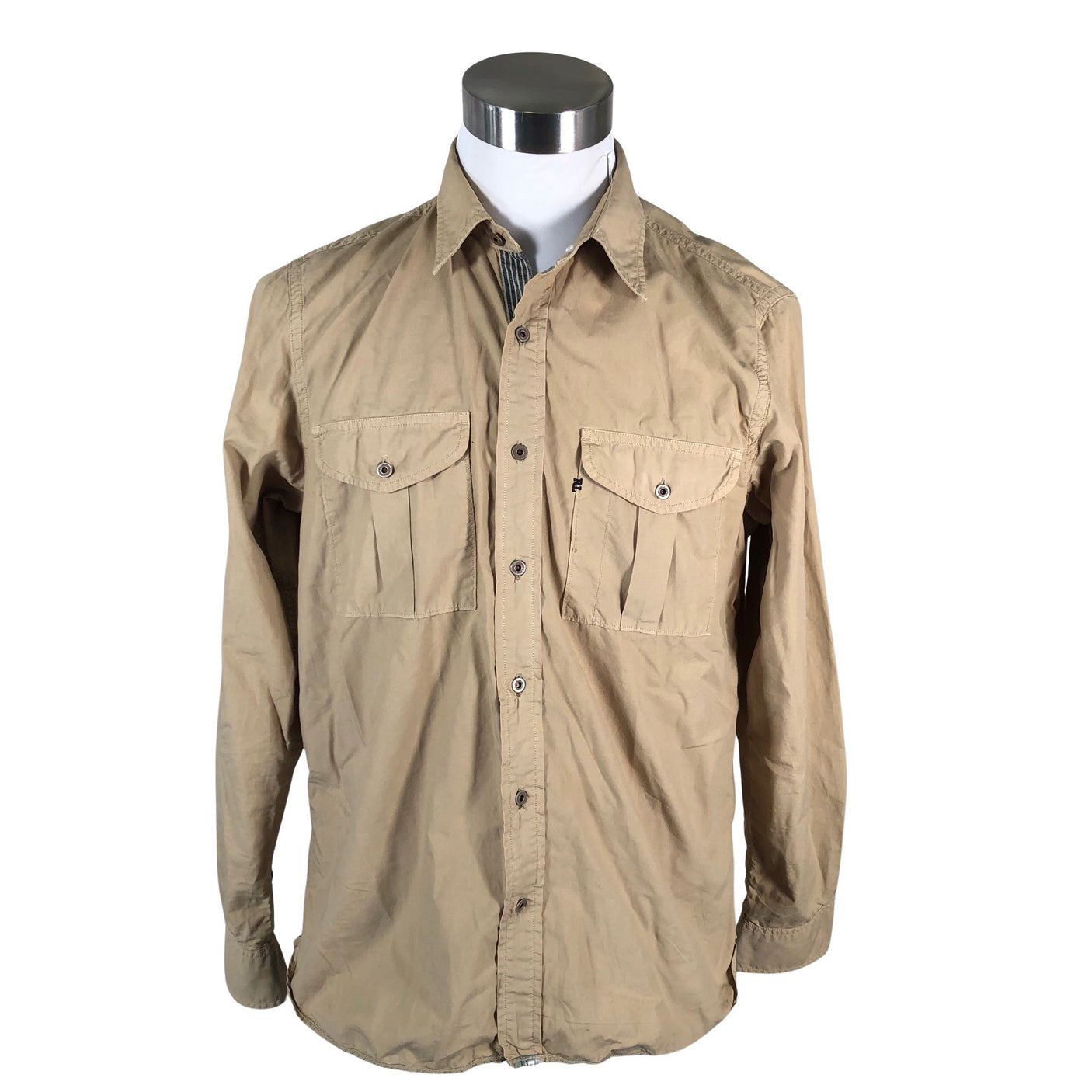 Unisex Polo Jeans Co. - Triiksärk, suurus L - Pruun (1)