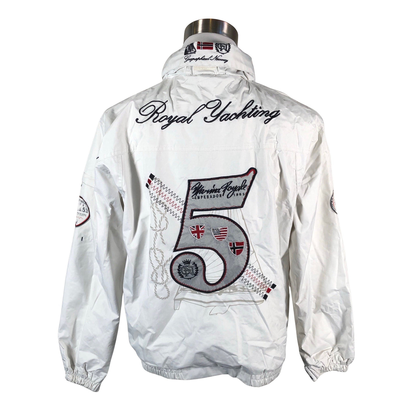 Unisex Geographical Norway - Jope, suurus XL - Valge (2)