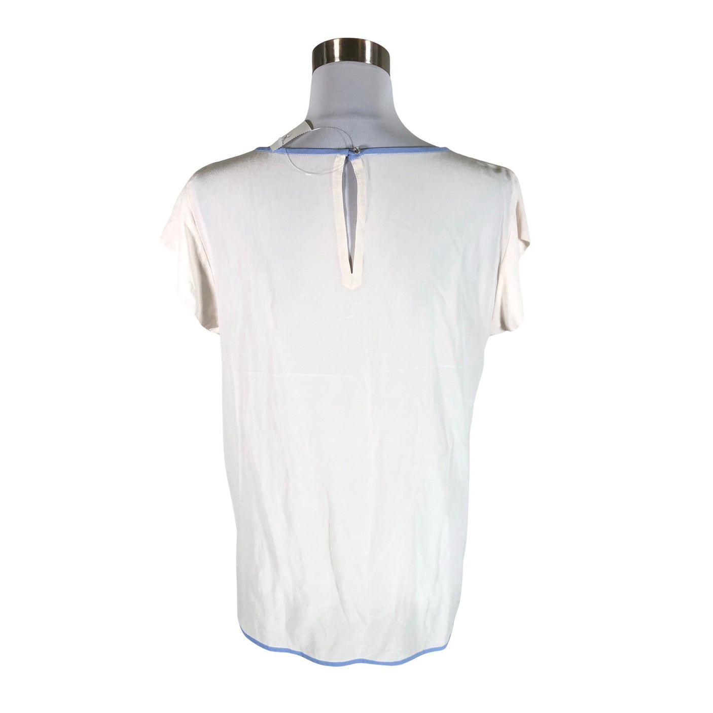 Unisex Marc Cain - Lühikeste käistega pluus, suurus 40 - Looduslik valge (2)