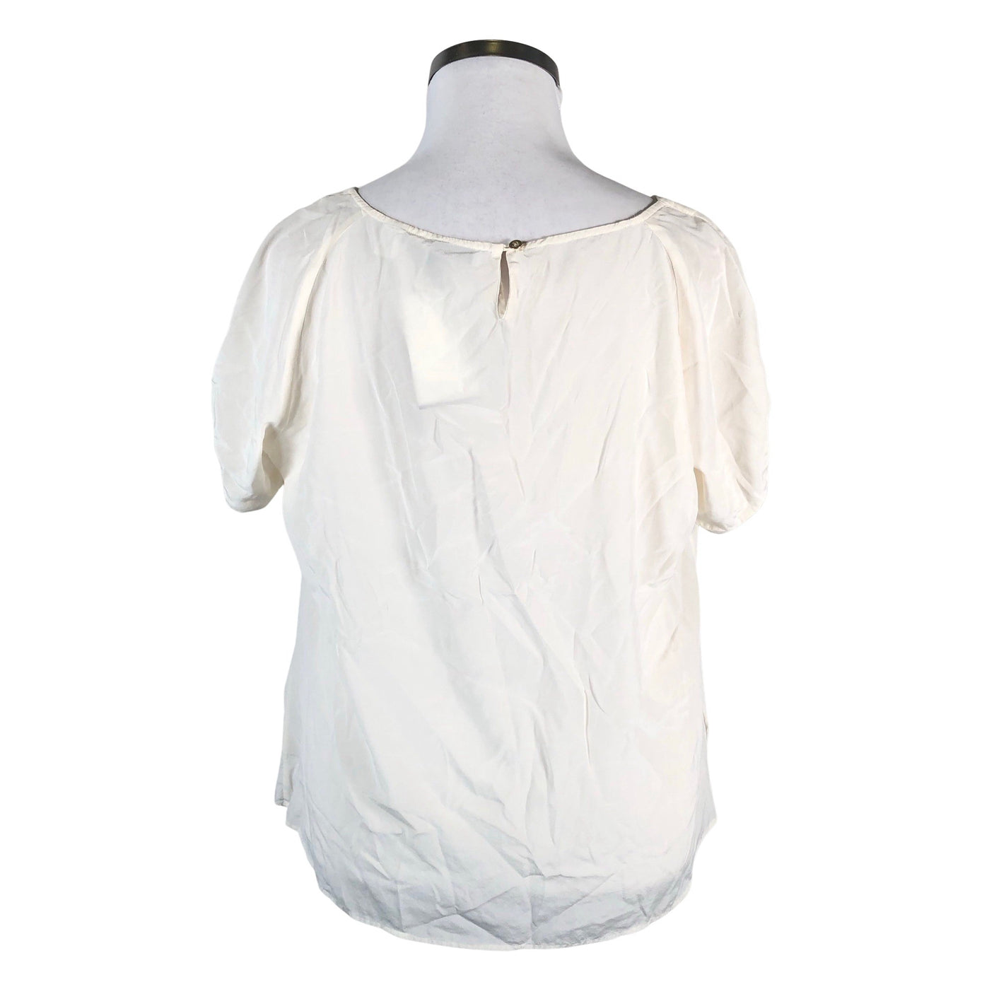 Unisex Van Laack - Lühikeste käistega pluus, suurus 46 - Looduslik valge (2)