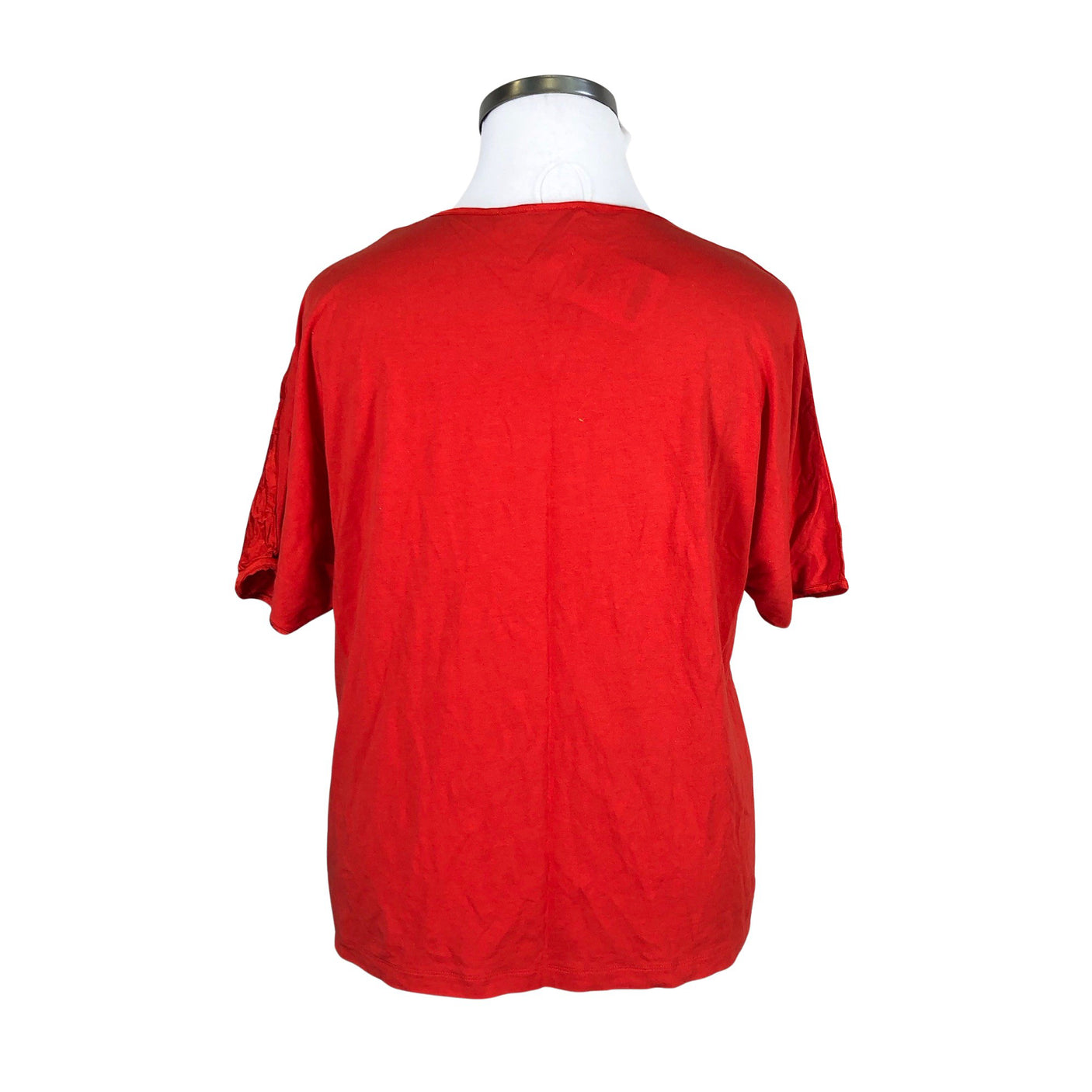 Unisex Gerry Weber - Lühikeste käistega pluus, suurus 42 - Punane (2)