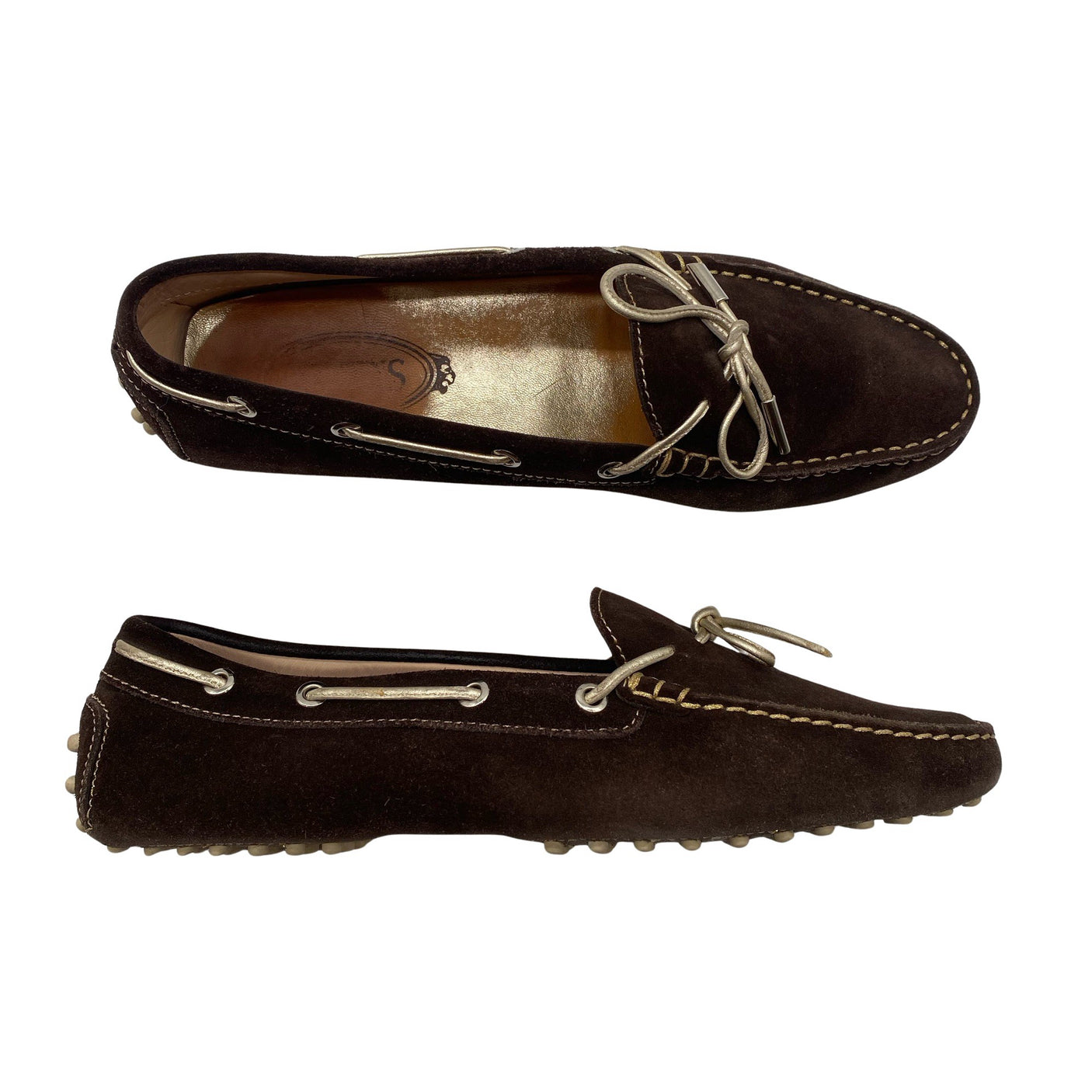 Unisex Tod's - Mokassiinid, suurus 40 - Pruun (1)