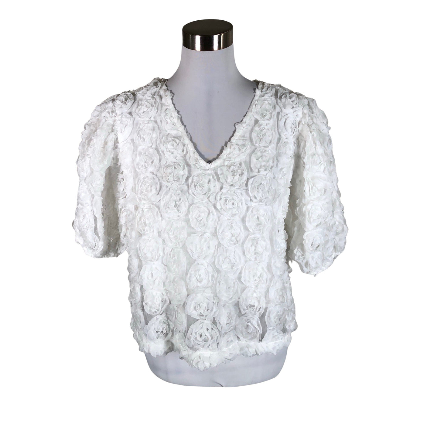 Unisex Selected - Pidulik pluus, suurus 40 - Valge (1)