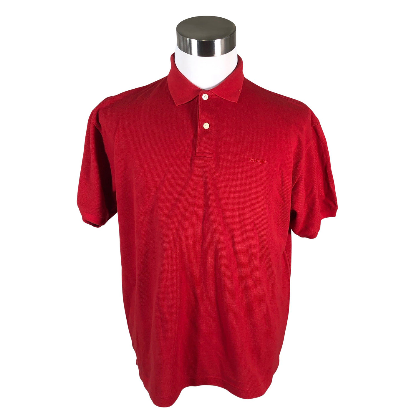Unisex Wrangler - Polosärk, suurus XL - Punane (1)