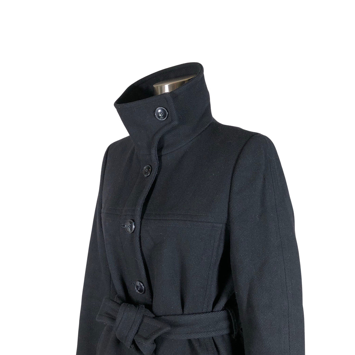Unisex Filippa K. - Villane mantel, suurus 38 - Must (3)