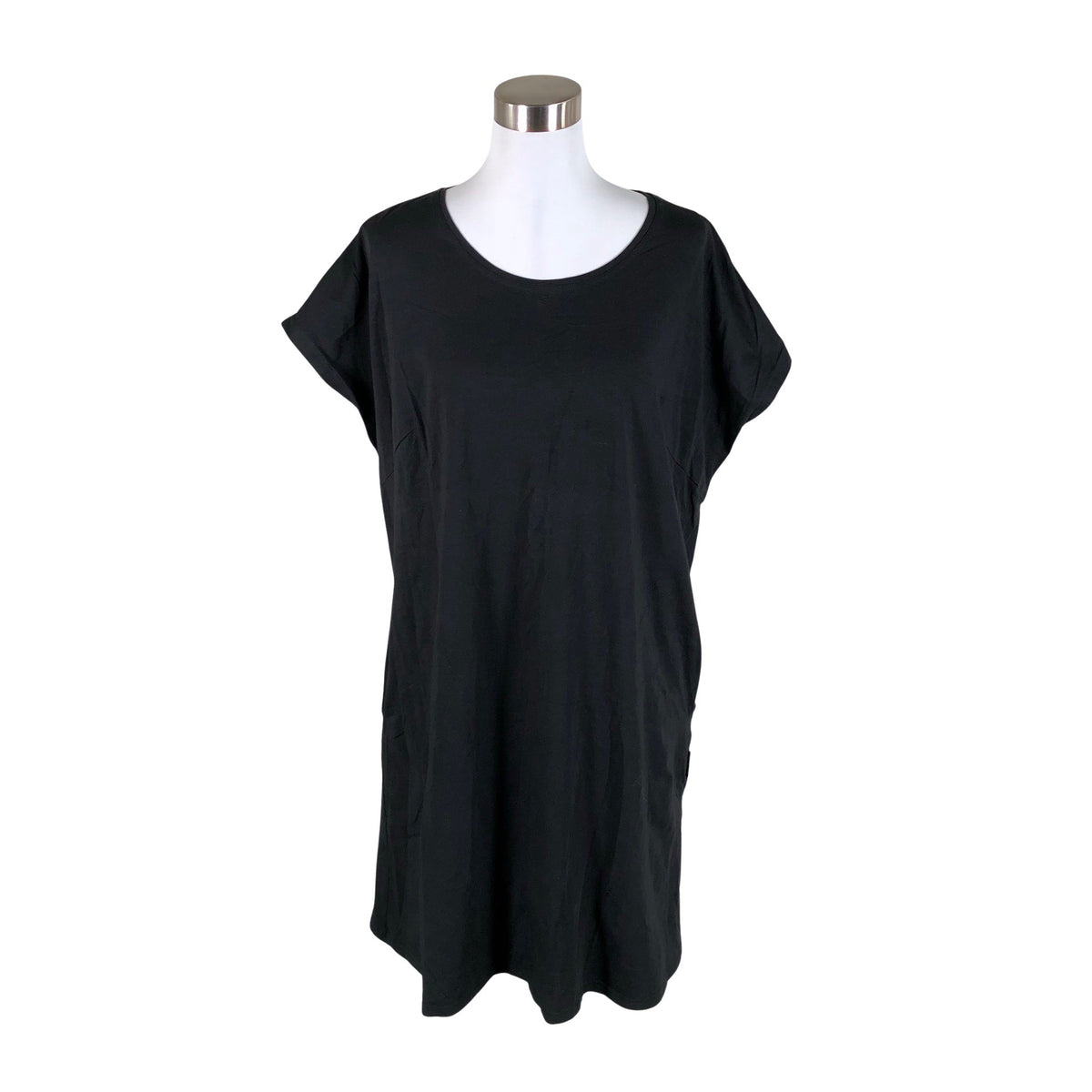 Unisex Versonpuoti - Trikotaažist kleit, suurus 40 - Must (1)