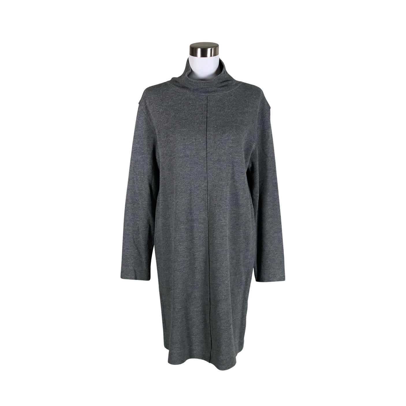 Unisex Esprit - Kootud kleit, suurus 38 - Hall (1)