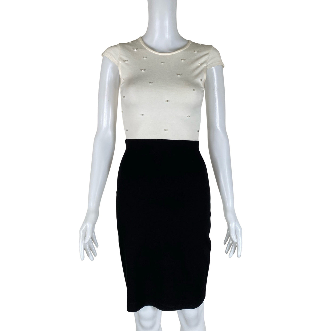 Unisex Anna Field - Trikotaažist kleit, suurus 32 - Must (1)