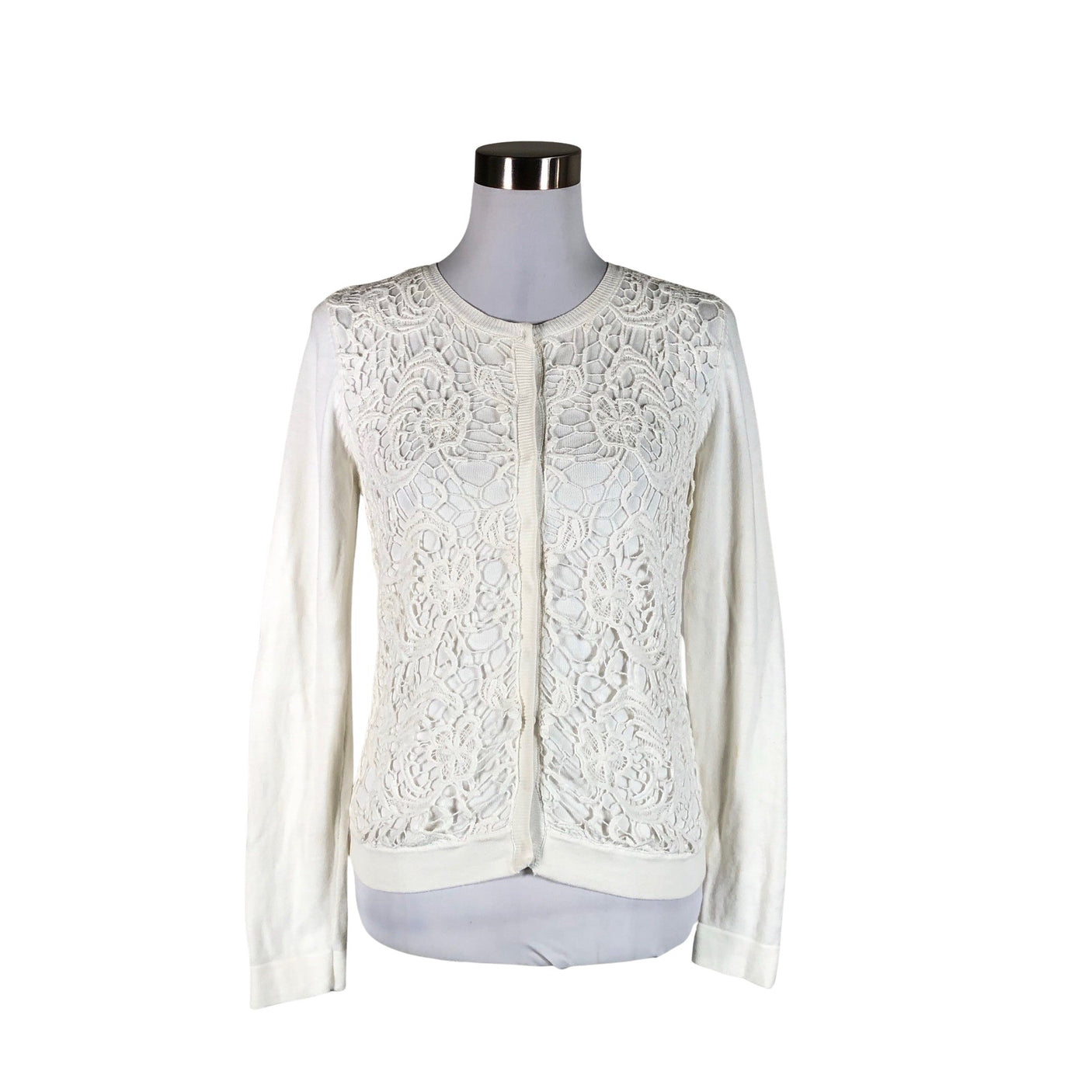 Unisex Kaino - Kardigan, suurus 36 - Valge (1)