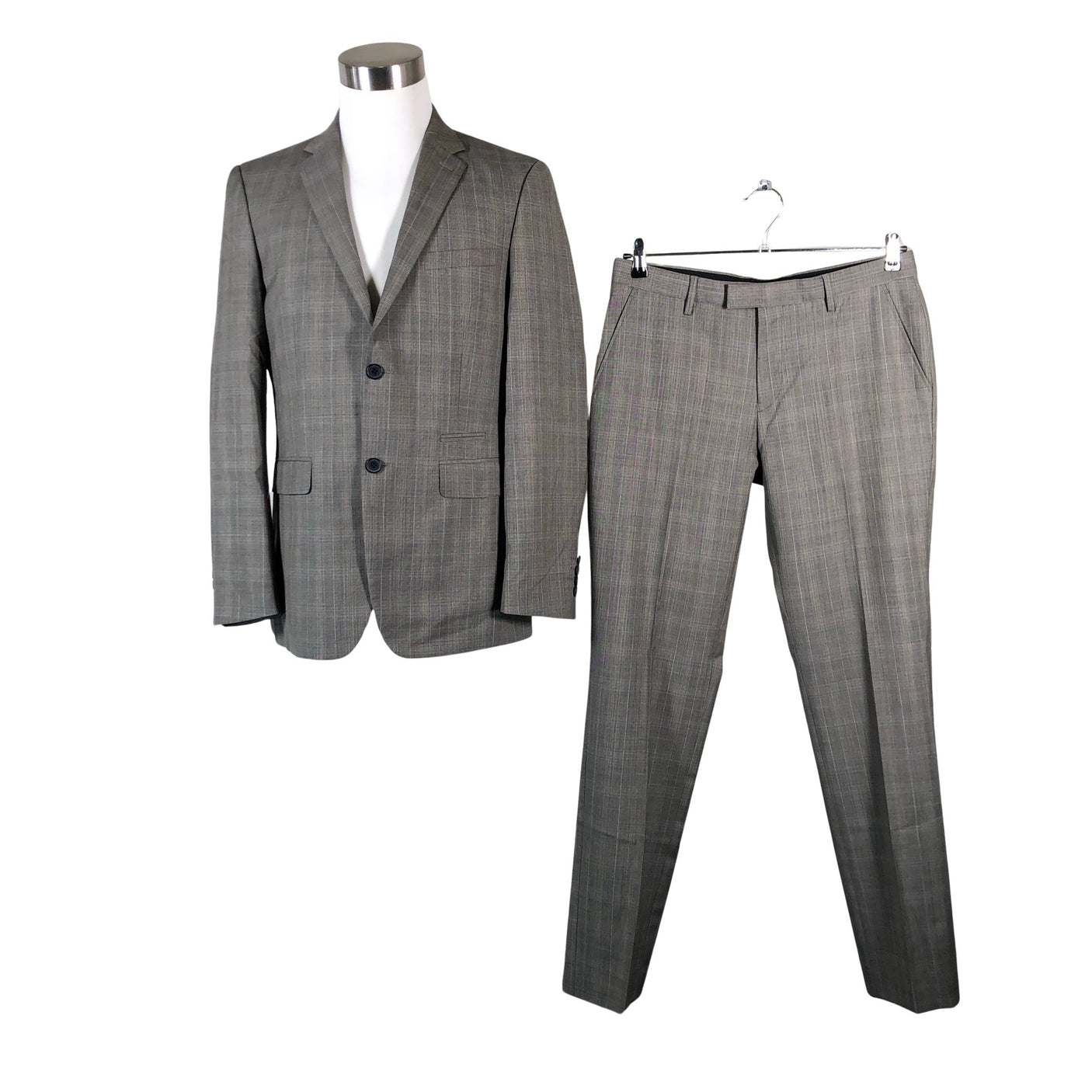 Unisex Riley - Ülikond, suurus L - Hall (1)