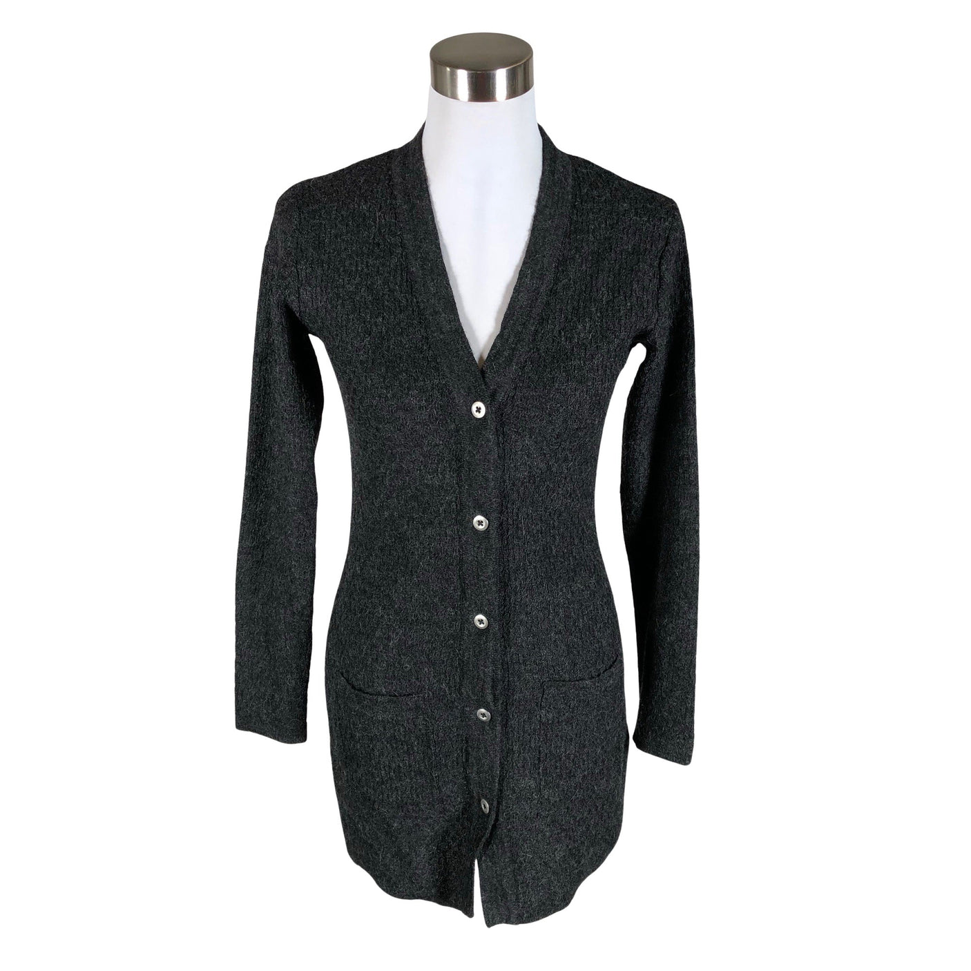 Unisex Alpa - Kardigan, suurus 36 - Hall (1)