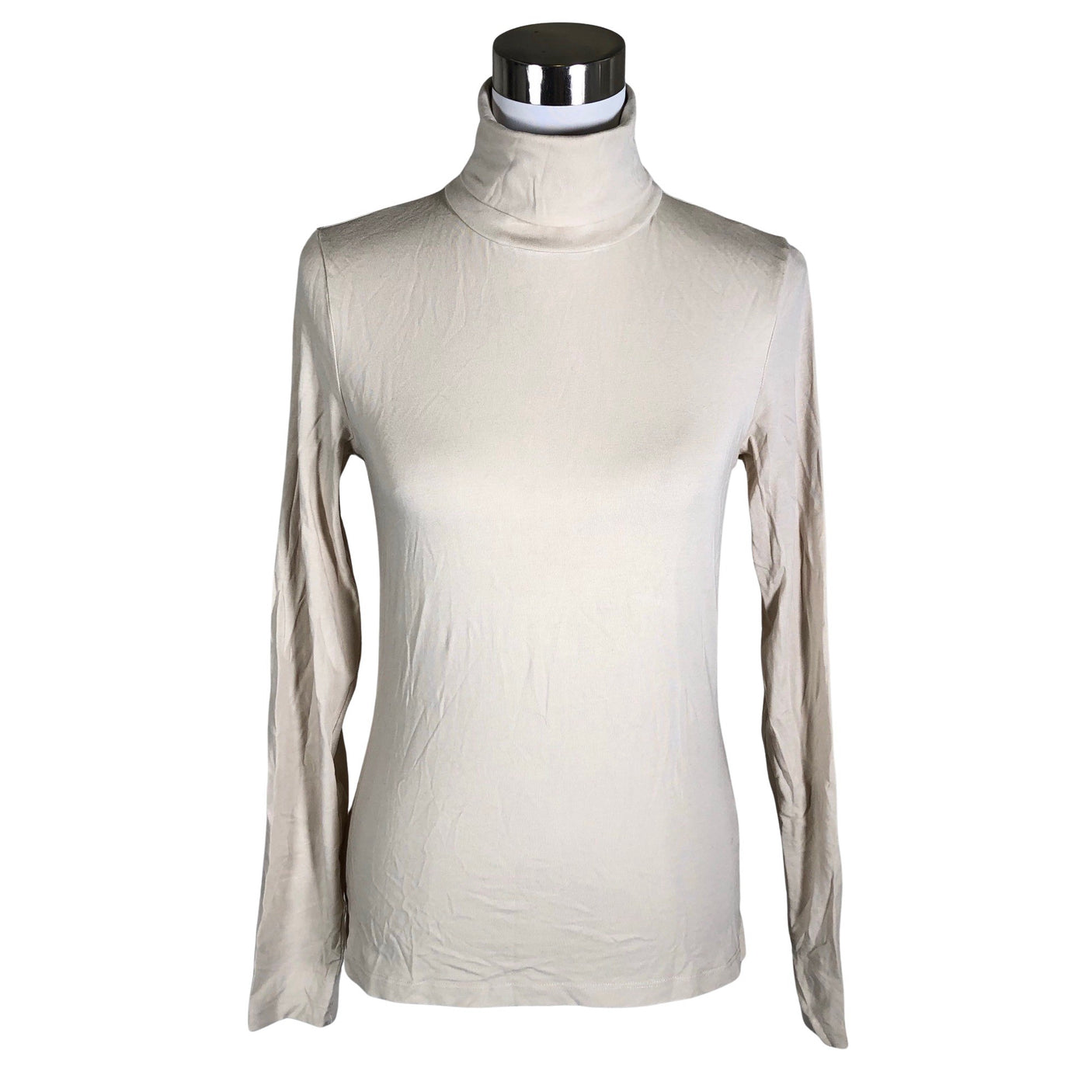 Unisex MSCH Copenhagen - Trikotaažist pluus, suurus 40 - Beige (1)