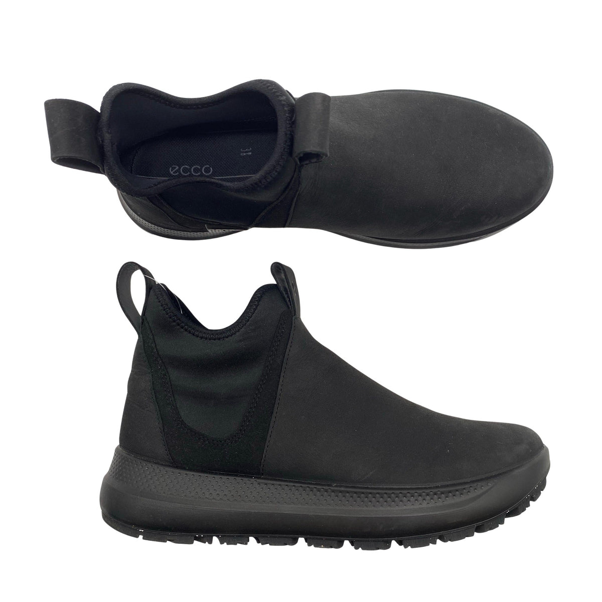 Unisex Ecco - Poolsaapad, suurus 38 - Must (1)