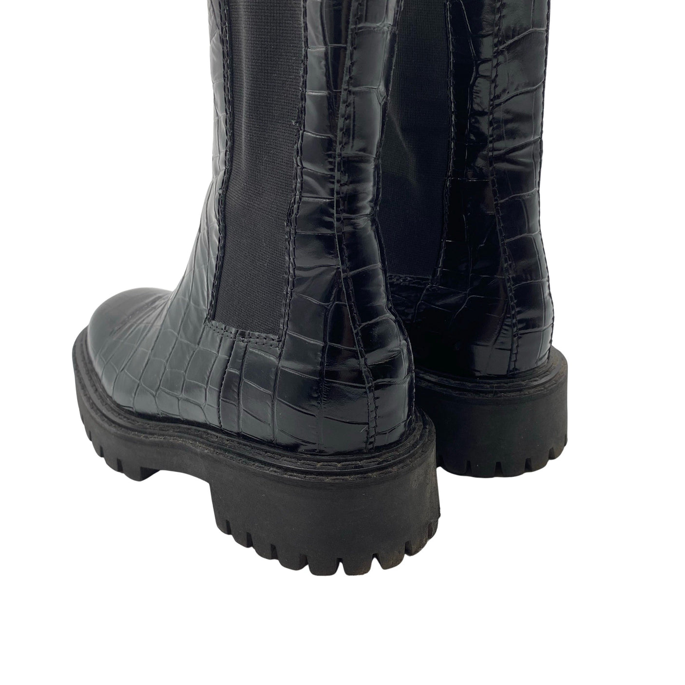 Unisex Läst - Poolsaapad, suurus 38 - Must (2)