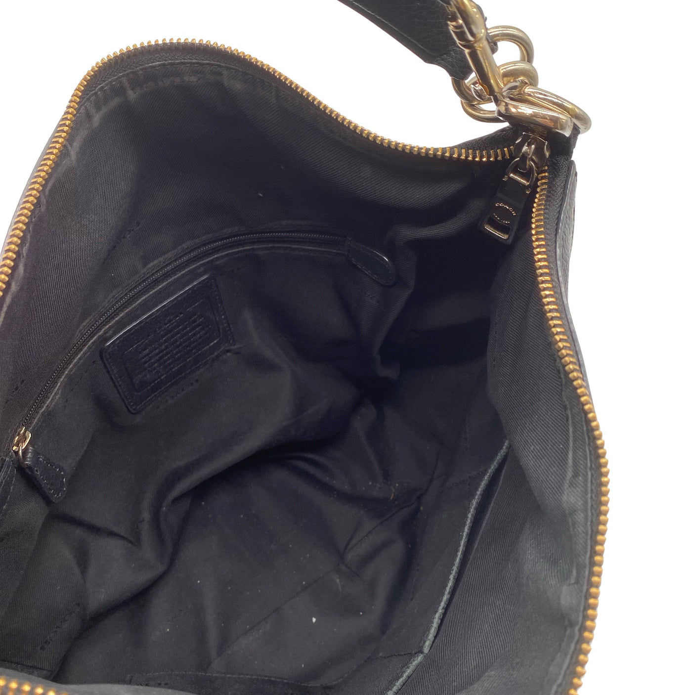 Unisex Coach - Käekott, suurus Midi - Must (3)