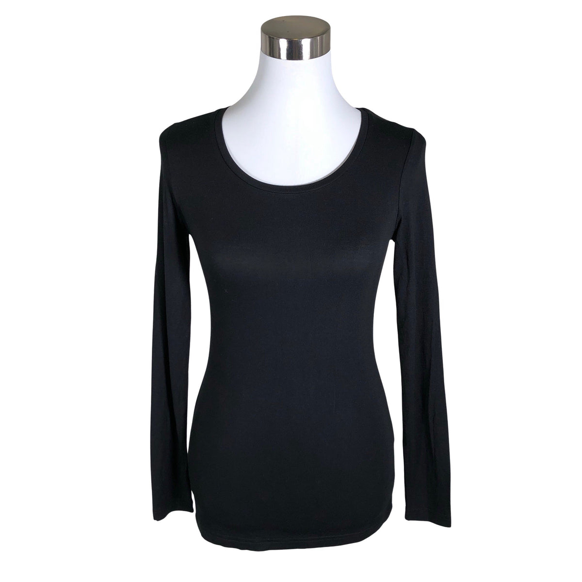 Unisex Soyaconcept - Trikotaažist pluus, suurus 36 - Must (1)