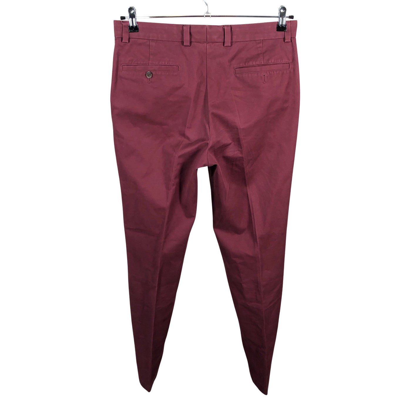 Unisex Brooks Brothers - Chino-püksid, suurus W32 - Veinipunane (2)