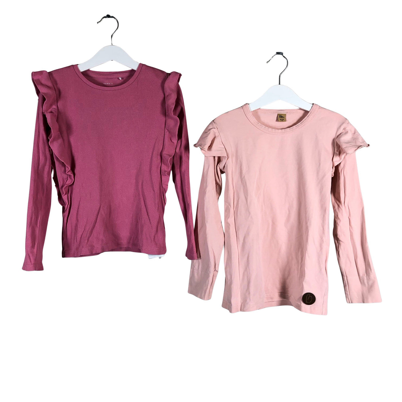 Unisex Blaa - Trikotaažist pluus, suurus 122 - 128 - Helesinine (1)