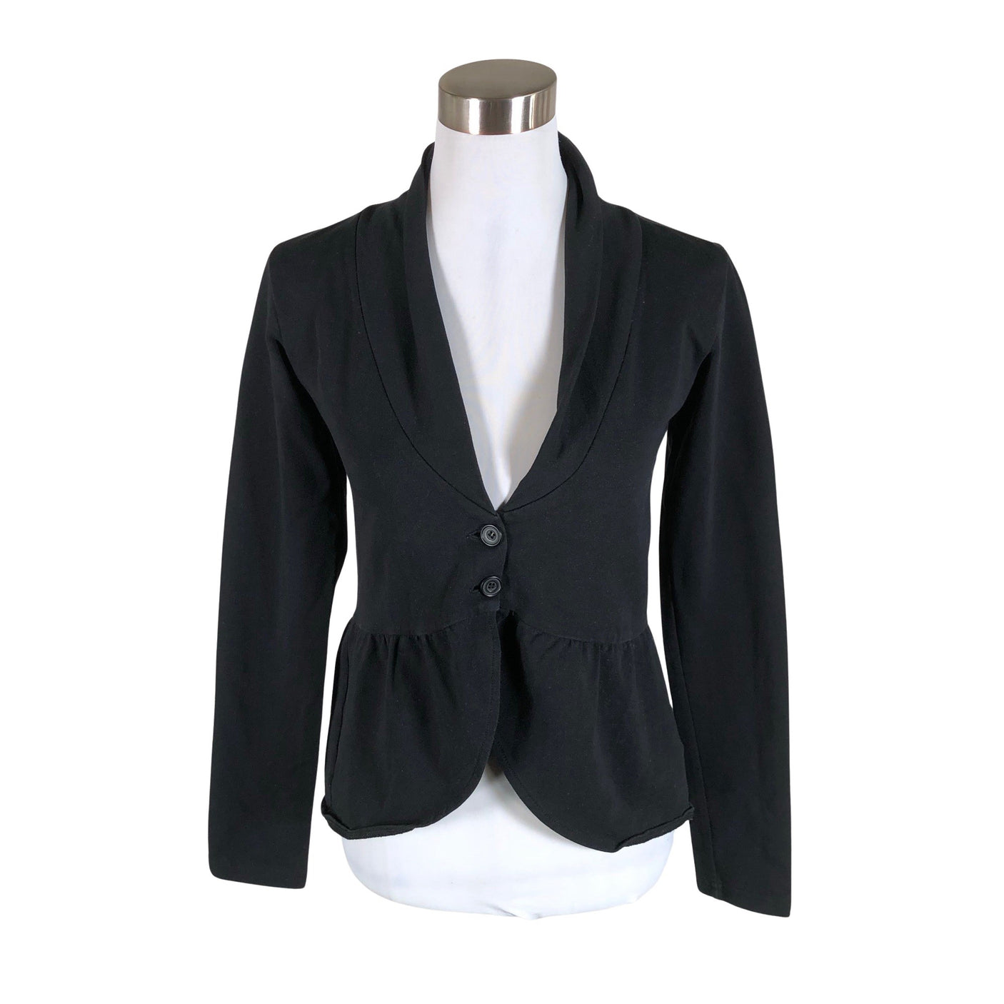 Unisex me&i - Dressikangast jakk, suurus 36 - Must (1)
