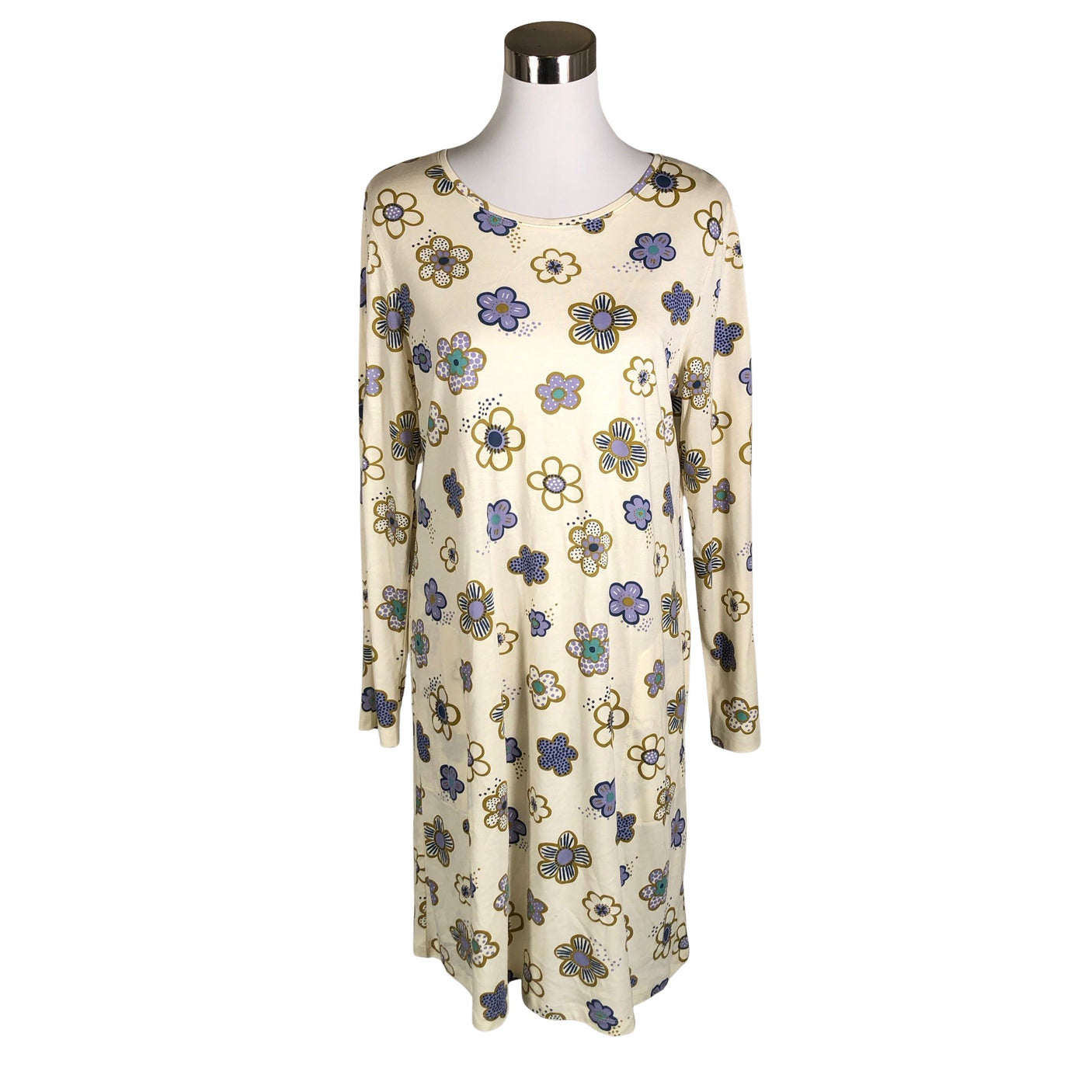 Unisex Gudrun Sjöden - Trikotaažist kleit, suurus 38 - Looduslik valge (1)