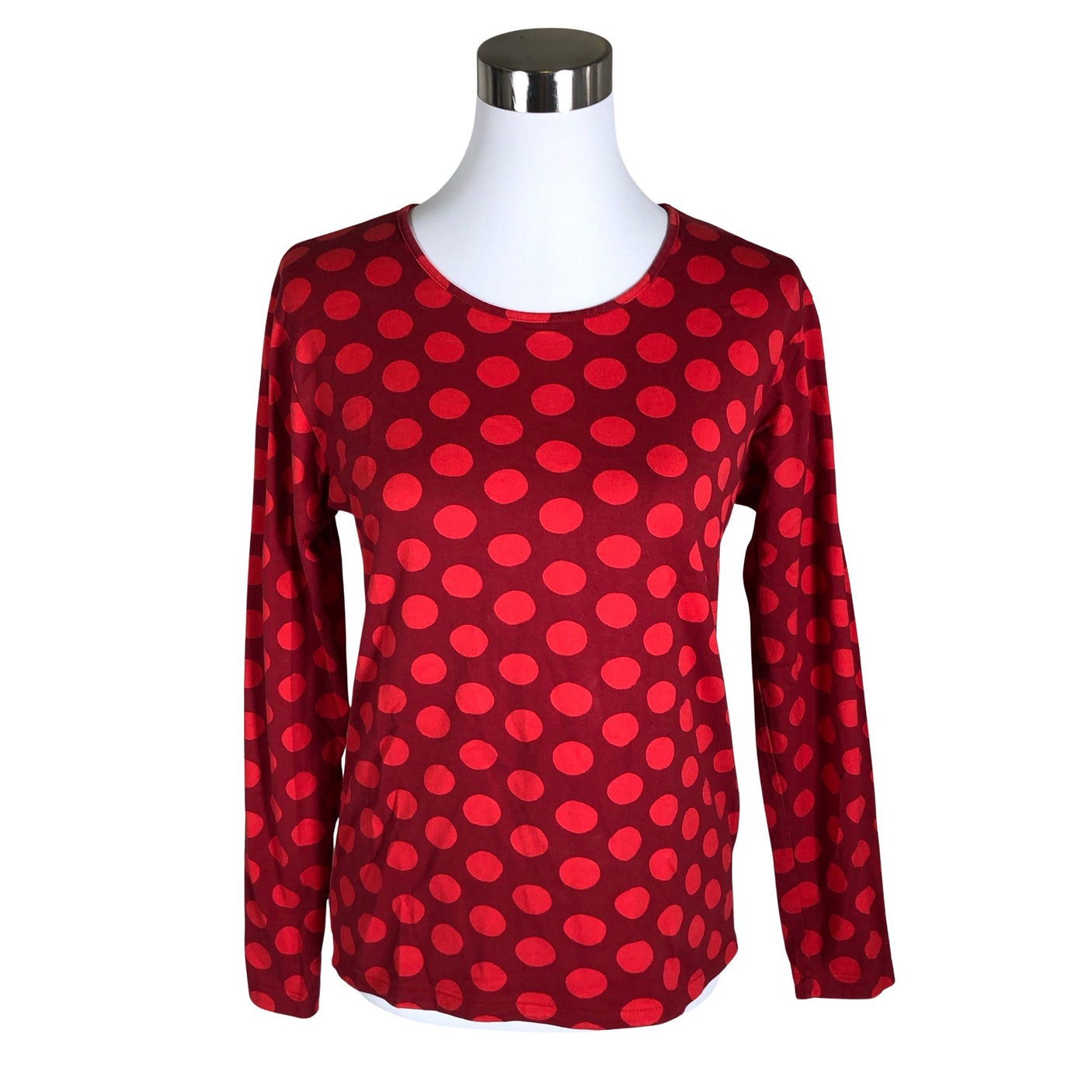 Unisex Marimekko - Trikotaažist pluus, suurus 36 - Punane (1)