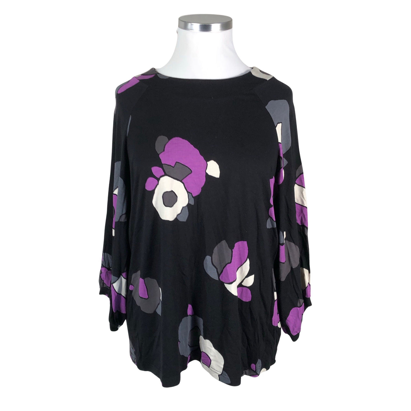 Unisex Nanso - Trikotaažist pluus, suurus 44 - Must (1)