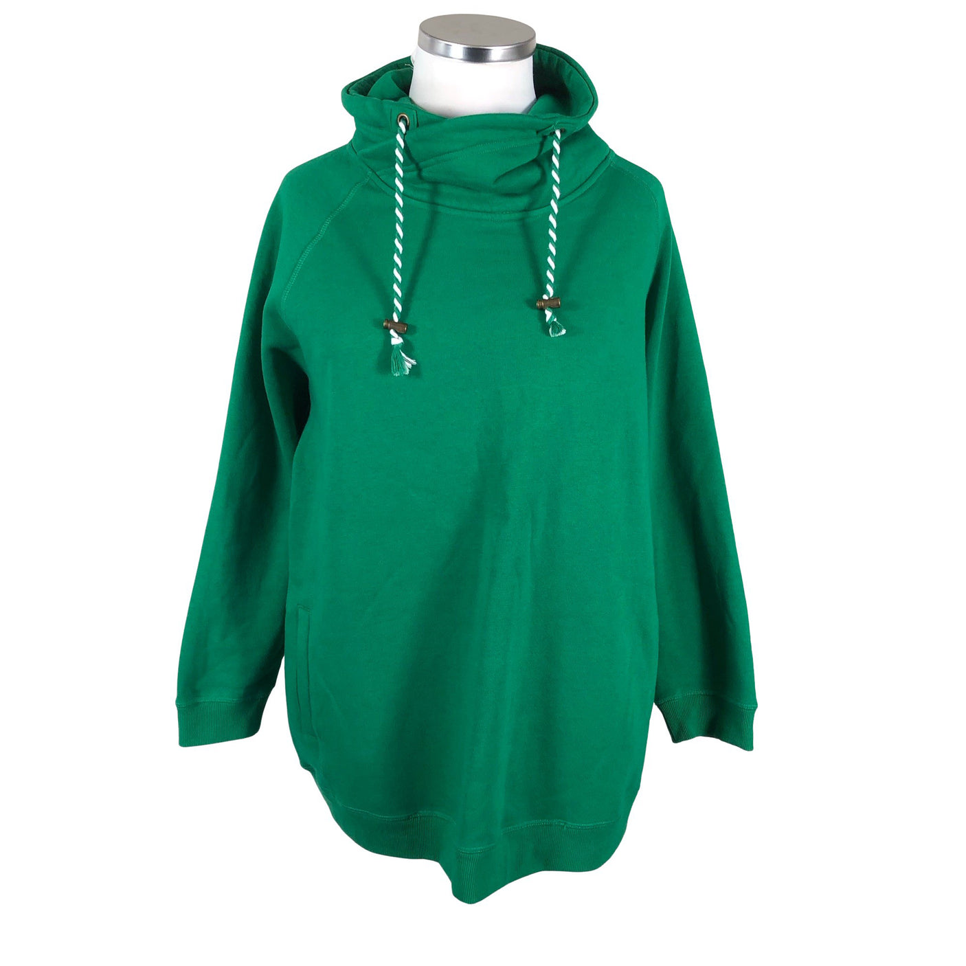Unisex Ulla Popken - Dressikangast pluus, suurus 46 - Roheline (1)