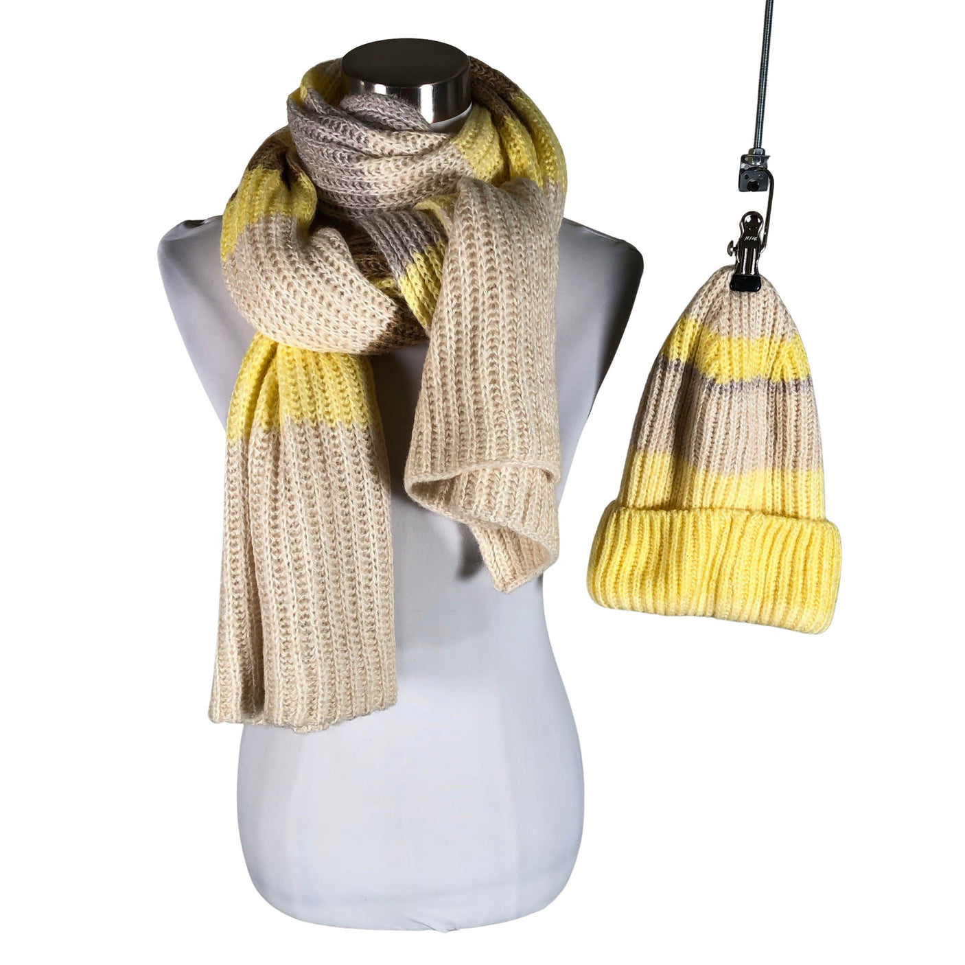 Unisex Esprit - Talvemüts, suurus 58 - 60 cm - Kollane (1)
