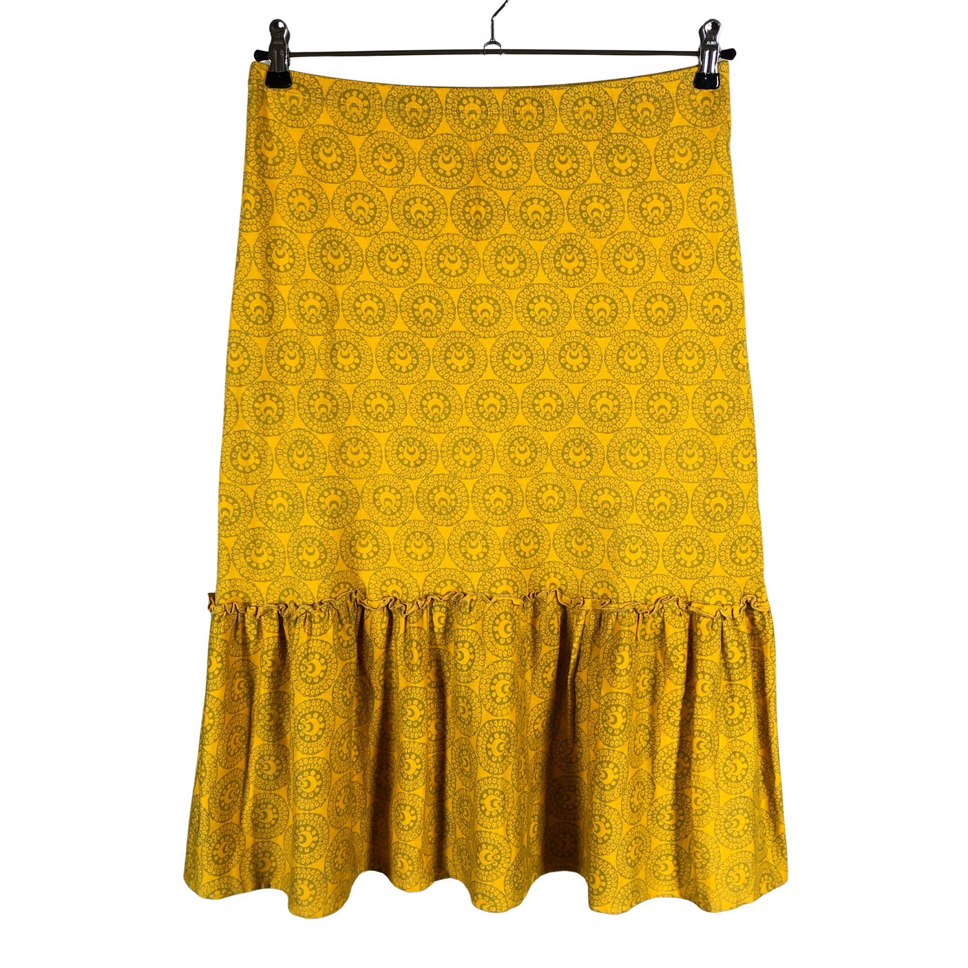 Unisex Marimekko - Trikotaažist seelik, suurus 38 - Kollane (1)