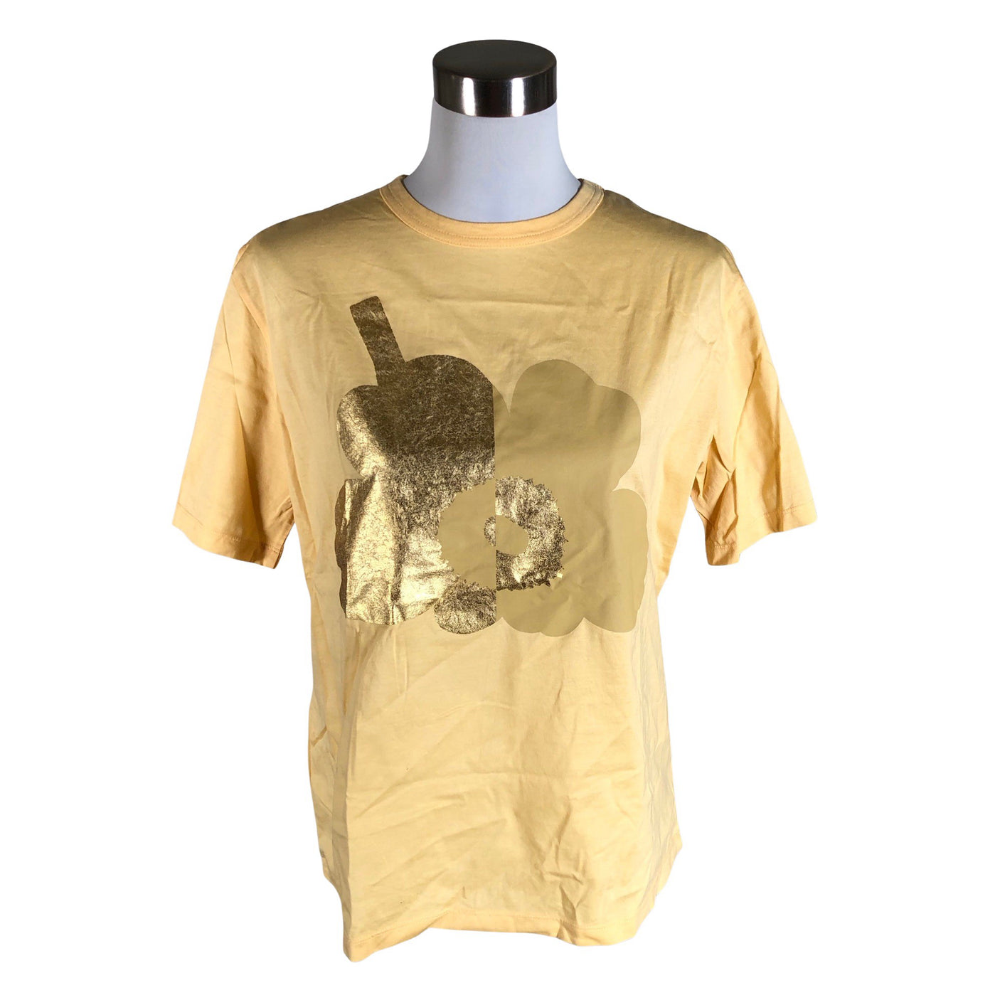 Unisex Marimekko - T-särk, suurus 40 - Kollane (1)