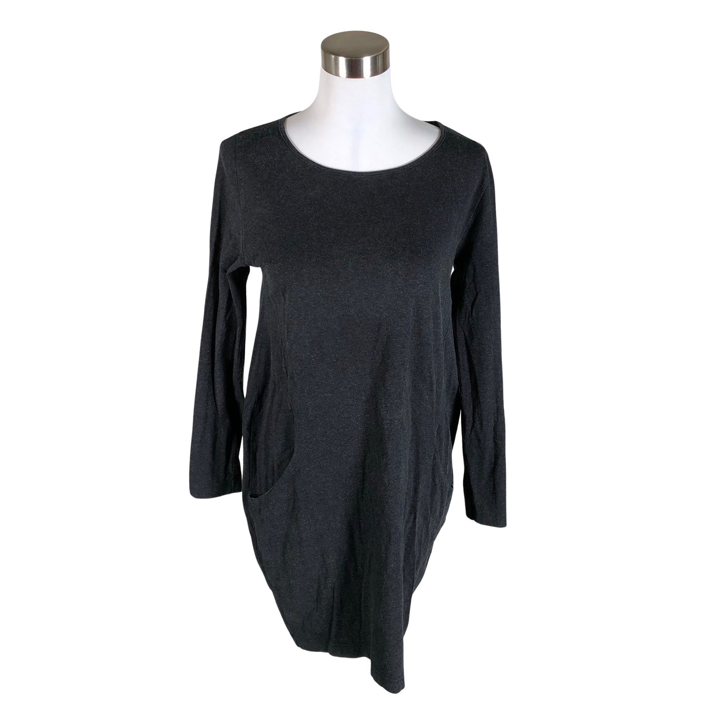 Unisex Metsola - Trikotaažist kleit, suurus 38 - Hall (1)