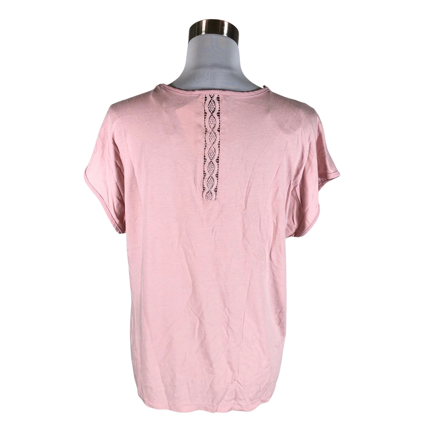 Unisex Esprit - Lühikeste käistega pluus, suurus 40 - Heleroosa (2)