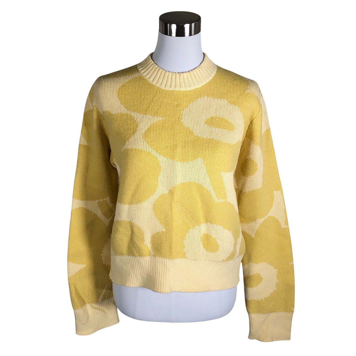 Unisex Marimekko - Kampsun, suurus 36 - Kollane (1)