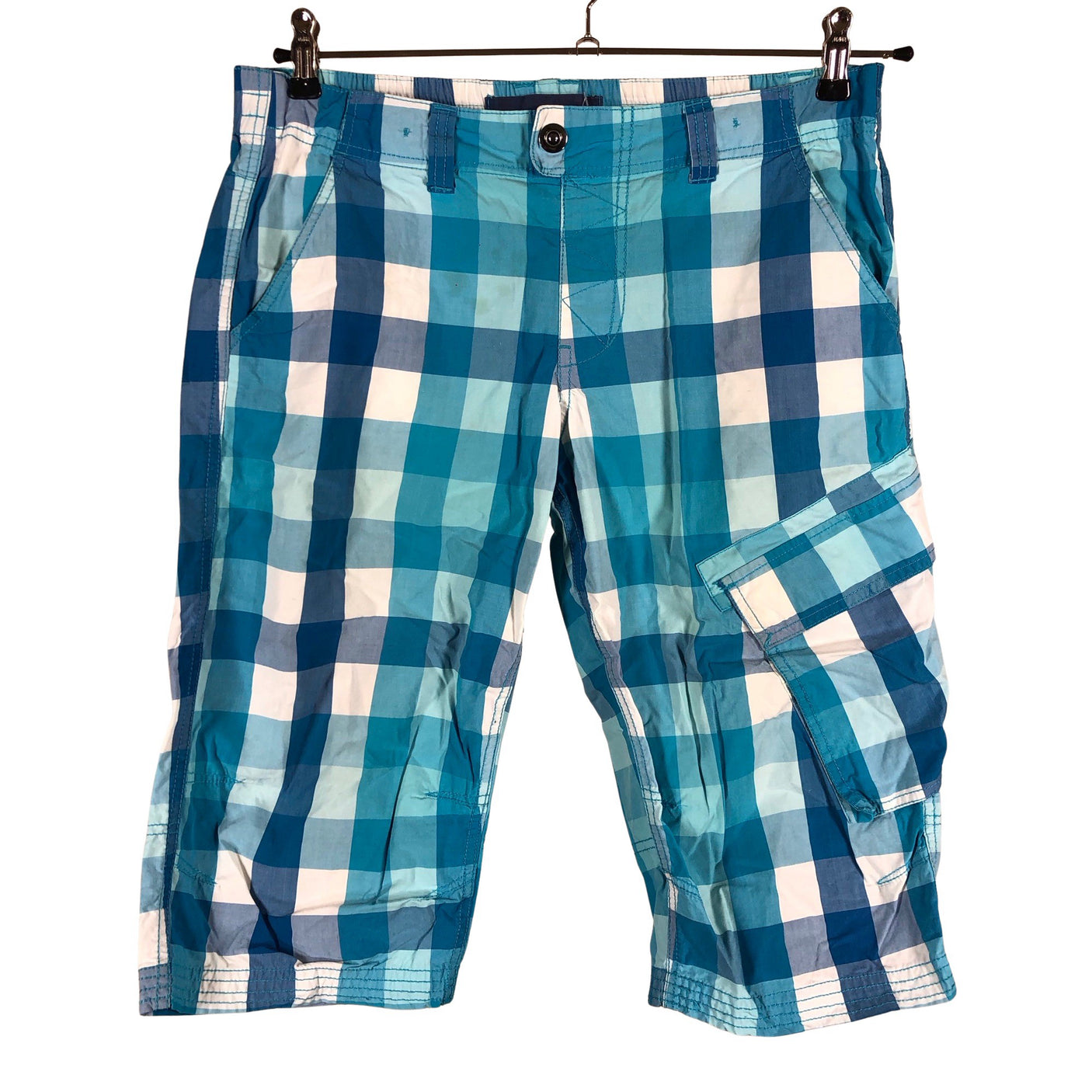 Unisex Cube co. - Lühikesed püksid, suurus 164 - 170 - Türkiis (1)