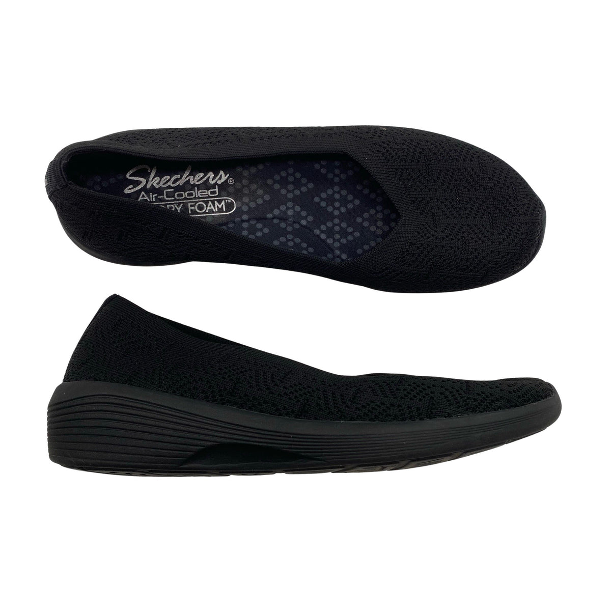 Unisex Skechers - Baleriinad, suurus 37 - Must (1)