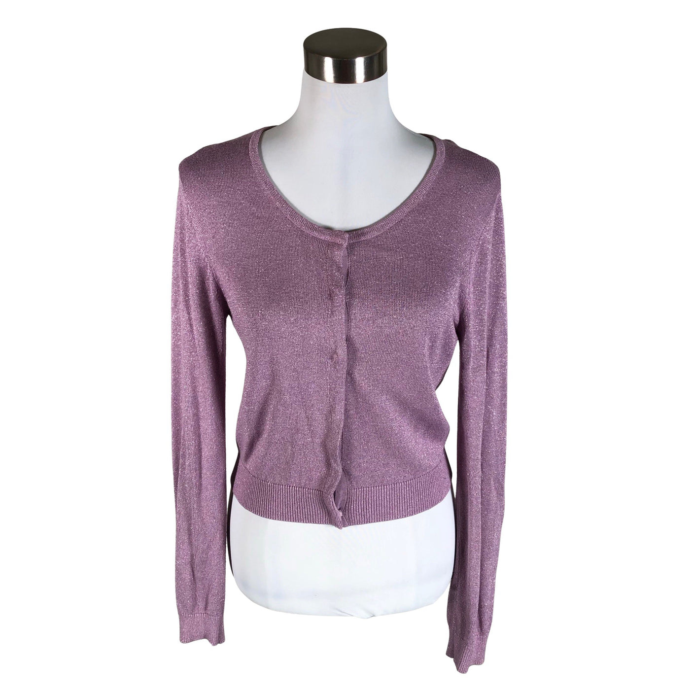 Unisex Rosemunde - Kardigan, suurus 38 - Lilla (1)